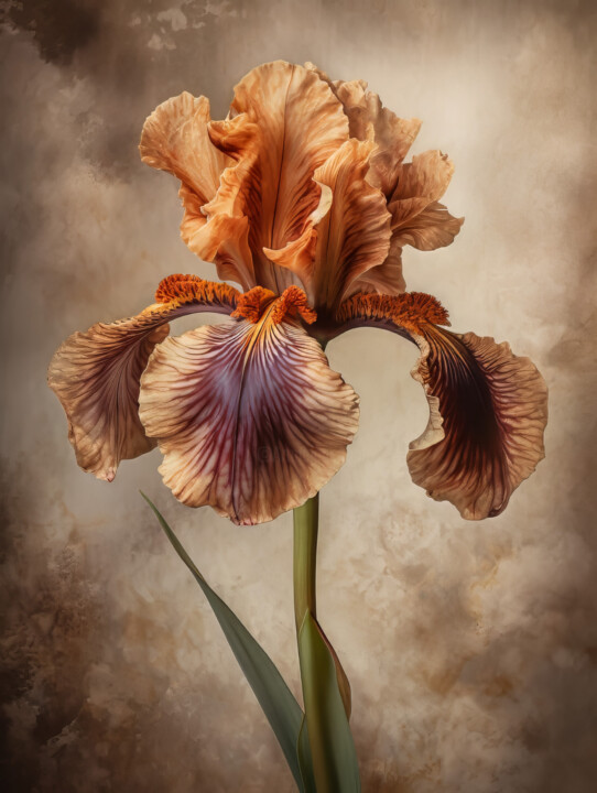 Iris Flowers 1 数字艺术