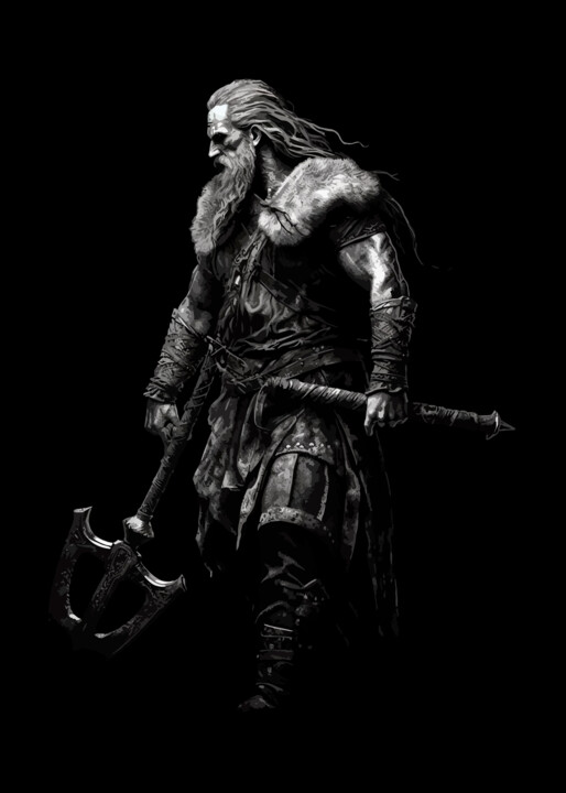 ink warrior 数字艺术