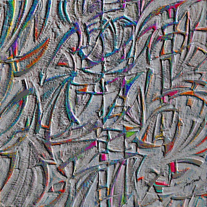 Peinture intitulée "Lettre à un archéol…" par Francis Gengoux, Œuvre d'art originale, Acrylique