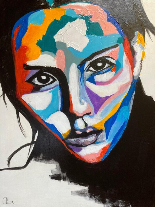 MATHILDA.M 绘画, 28.7x21.3 in