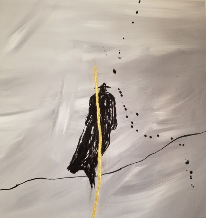 绘画,  36.2x36.2 in 