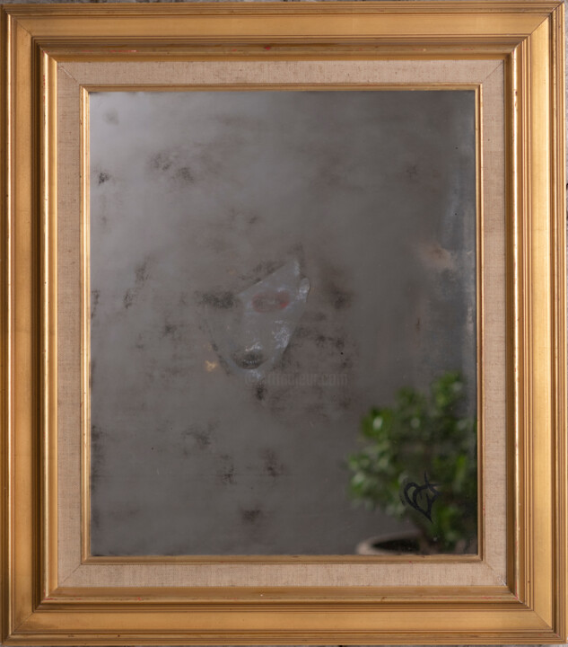 Miroir habité : New wave 拼贴, 29.5x26 in