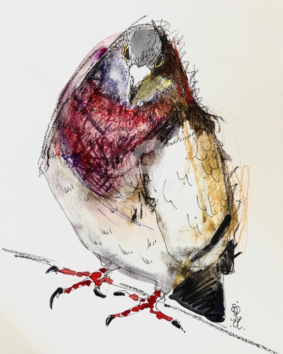 The Story of Pfeili, 3 (Munich, Germany) 绘画, 10x7 in