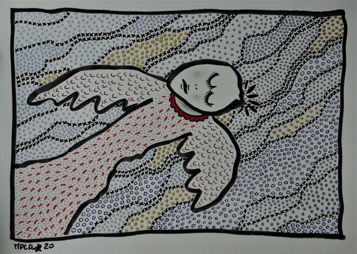 图画,  8.3x11.7 in 