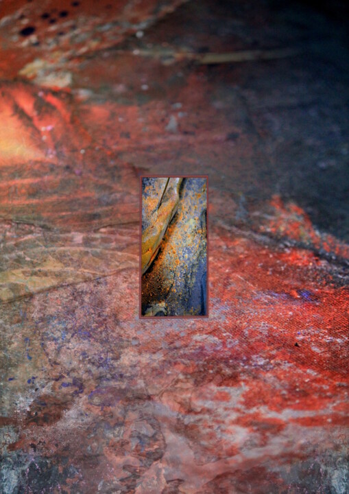 Photographie intitulée "Terre 3" par Dominique Comolet, Œuvre d'art originale, Photographie numérique