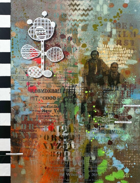 Painting titled "Вчора було зарано,…" by Olena Bu Shdid, Original Artwork, Acrylic