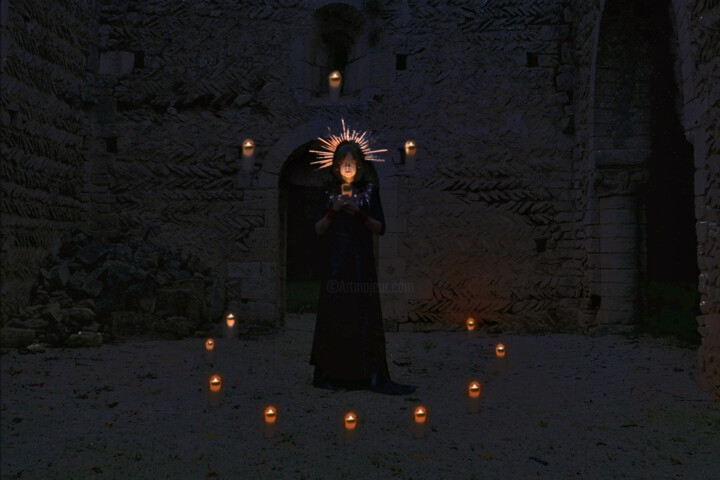 Sorciere au crepuscule 摄影, 15.8x23.6 in