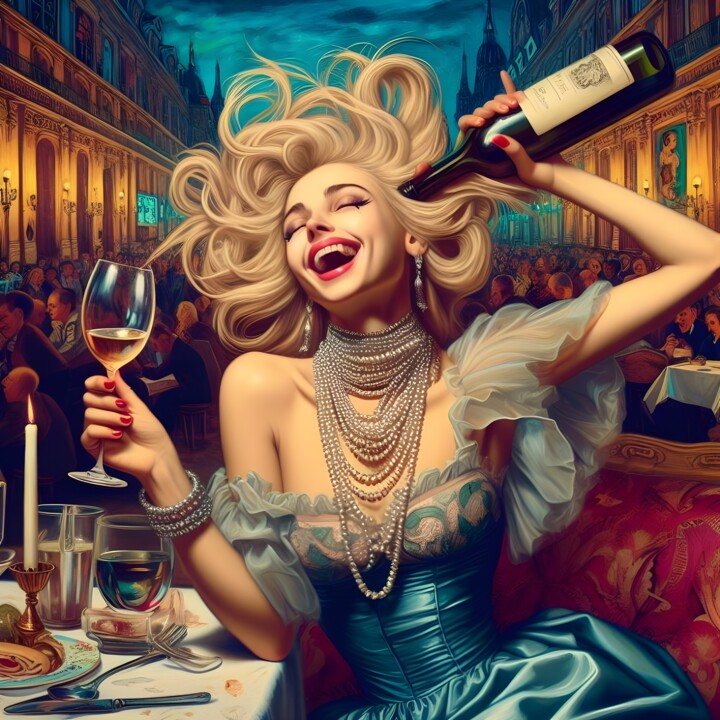 Arts numériques intitulée "Temporary happiness…" par Batuhan Gözüaçık, Œuvre d'art originale, Peinture numérique