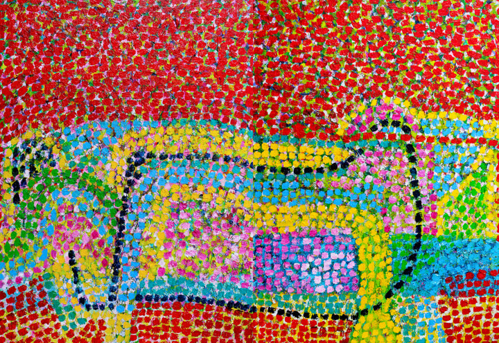 Pompéi + Chania 绘画, 27.6x39.4 in