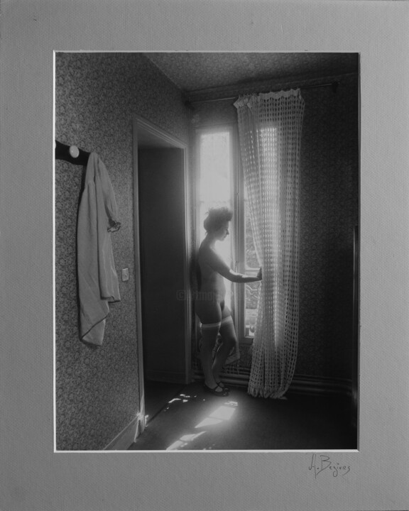 Photography titled "Attente" by Alain Beziers, Original Artwork, Analog photography