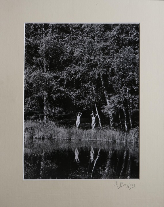 Photography titled "Clairière" by Alain Beziers, Original Artwork, Analog photography