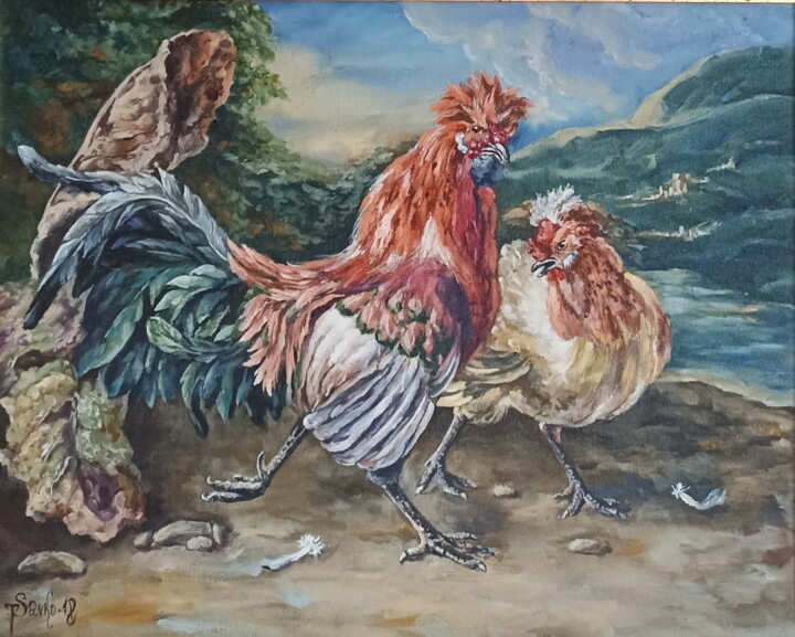 绘画,  18.9x24 in 