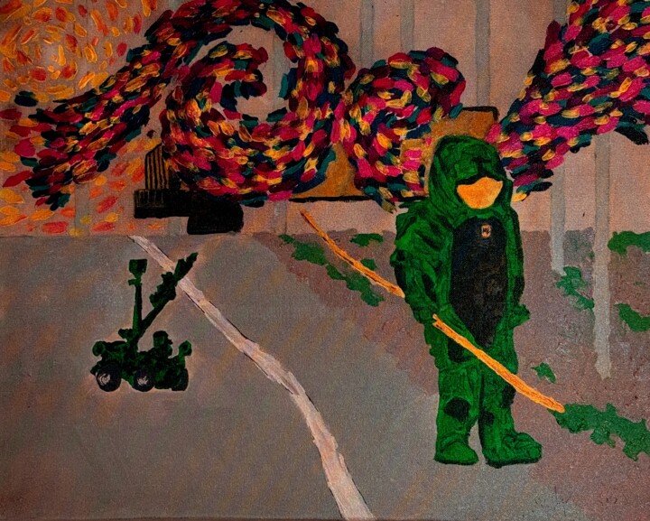 绘画,  16x20 in 