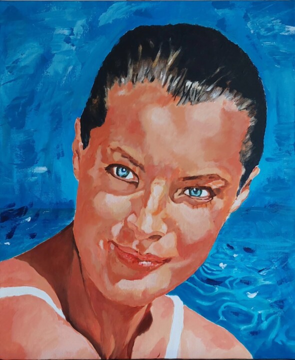Painting,  21.7x17.7 in 