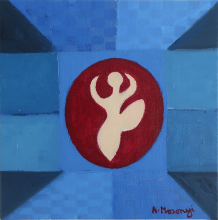 DANSEUSE CAMEO 绘画, 7.9x7.9 in