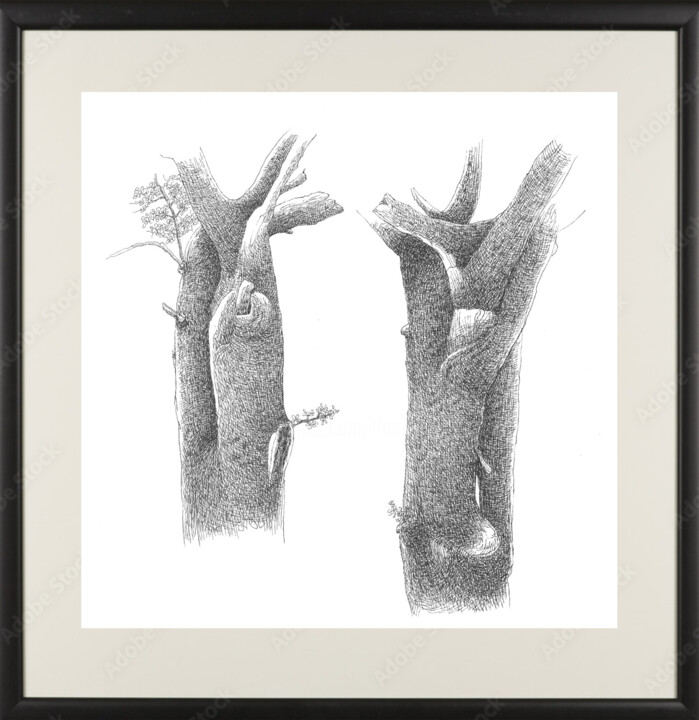 Embrace 绘画, 12x12 in