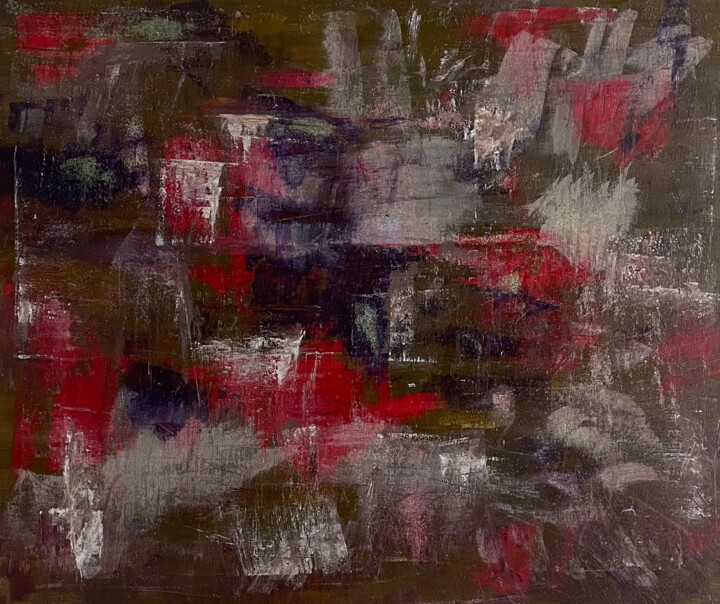dirty cherry 绘画, 23.6x27.6 in