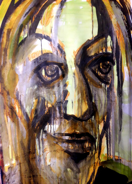 Grande FIGURE 绘画, 39.4x27.6 in