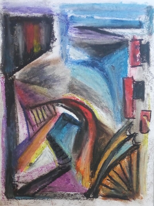 Les petits abstraits 3 图画, 12.6x9.5 in