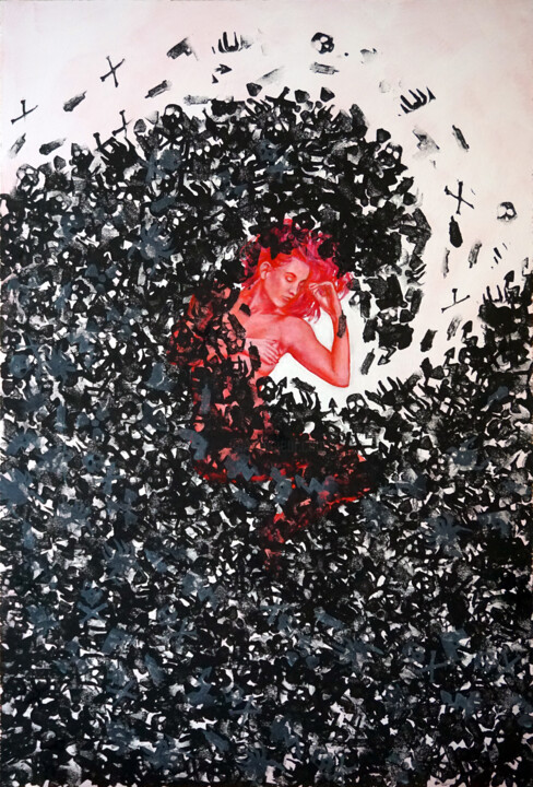 绘画,  27.6x19.7 in 