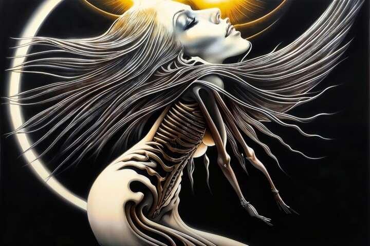She Rises 数字艺术