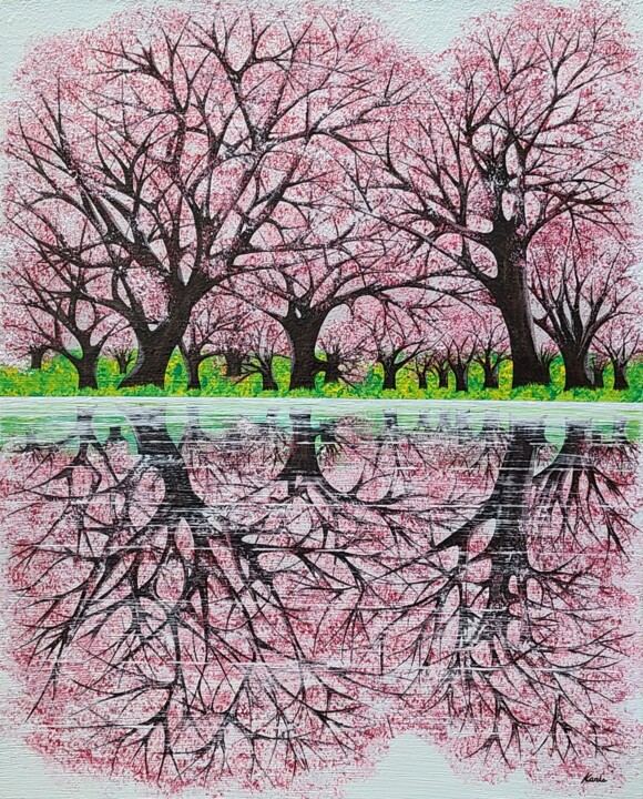 like trees14 Painting, 25.6x20.9 in