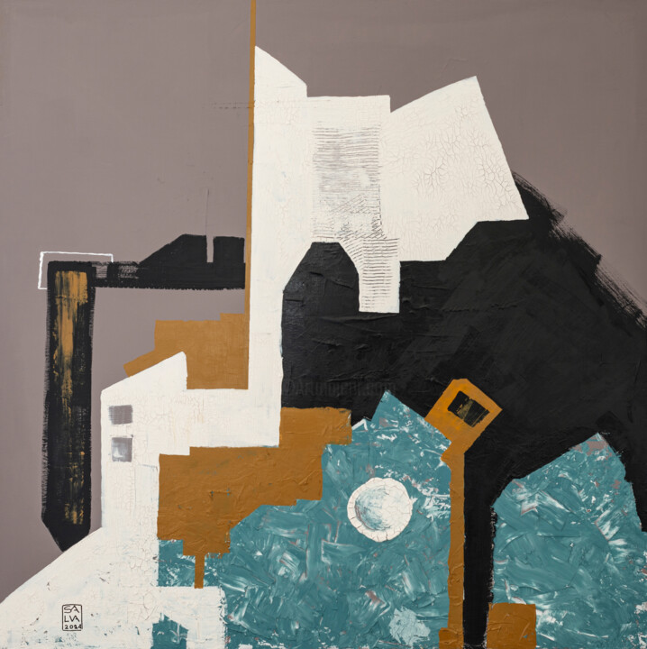 绘画,  39.4x39.4 in 