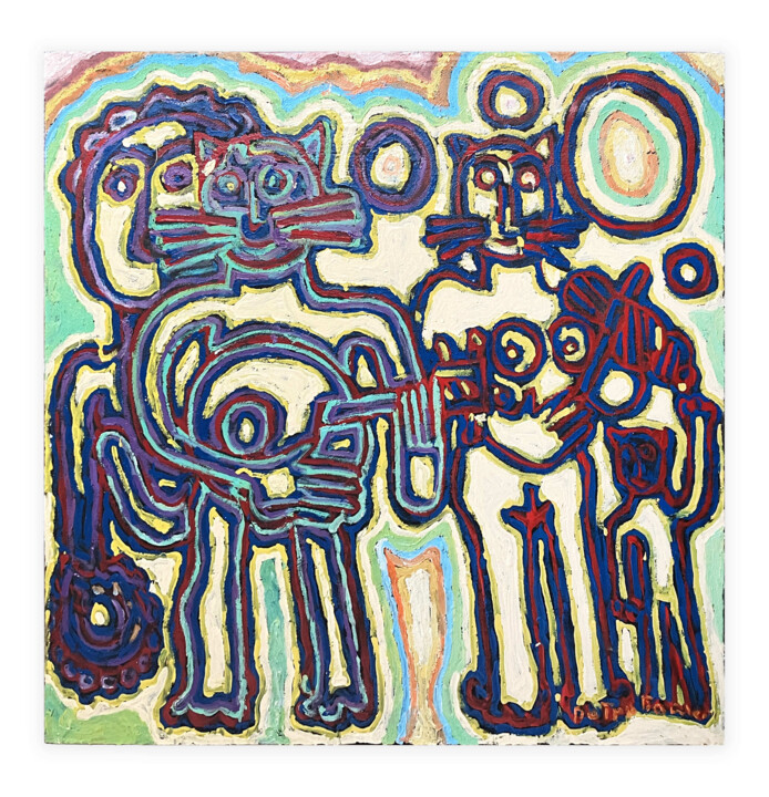 Concert 绘画, 29.9x30.7 in