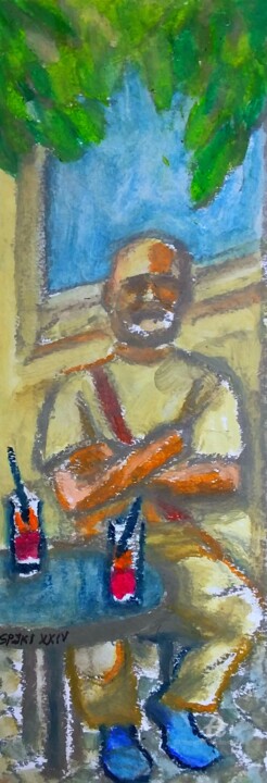 绘画,  11.8x3.9 in 