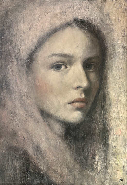 Fog 绘画, 31.5x21.7 in