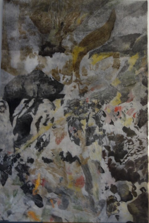 improvisation - Abysse- Pittura, 35,4x23,6 in