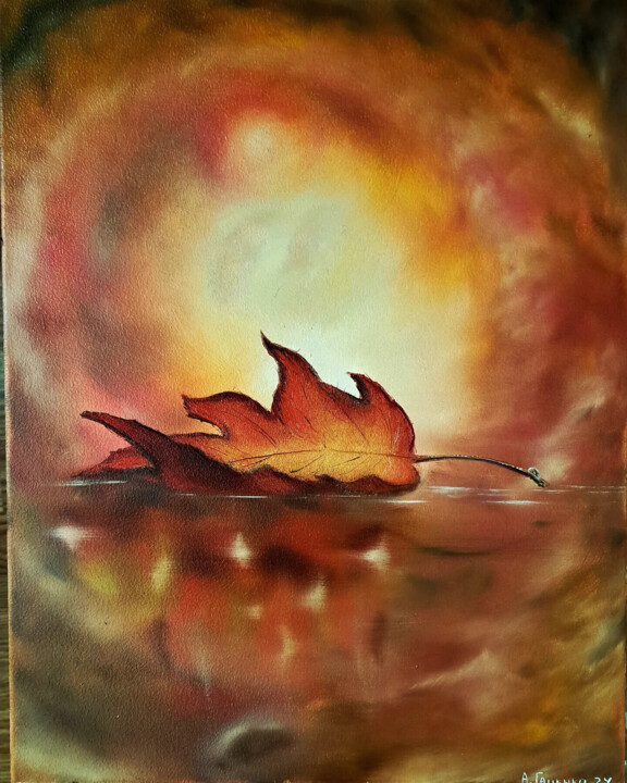 Печаль Painting, 17.7x13.8 in