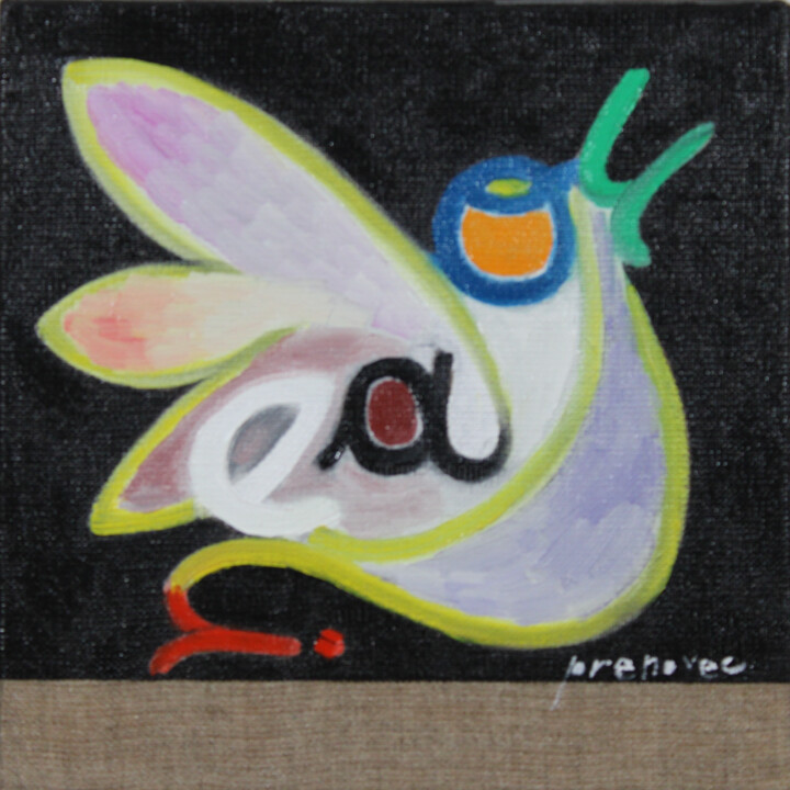 绘画,  7.9x7.9 in 