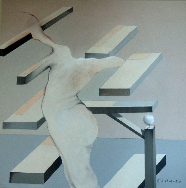 绘画,  31.5x31.5 in 