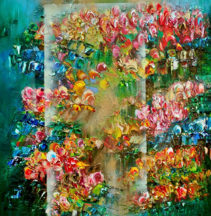 绘画,  39.4x39.4 in 