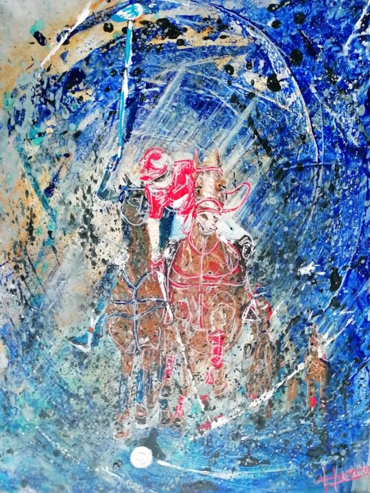 Under the neck Tablo, 19,7x15,8 in