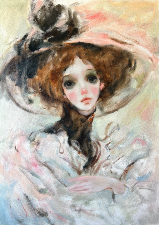 Expression and Tenderness 绘画, 27x20 in