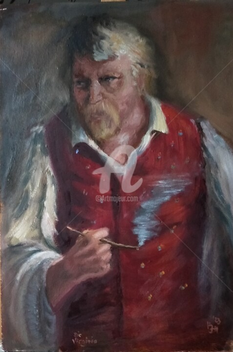Virginiamann 绘画, 27.6x19.7 in