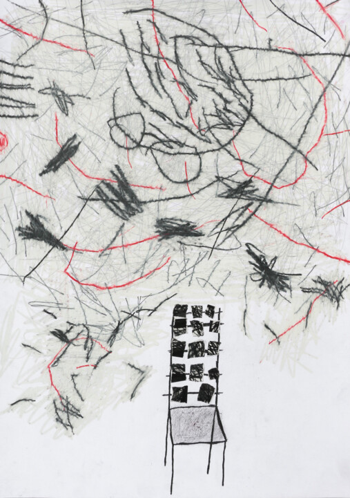 Painting titled ""All man's unhappin…" by Giulio Benatti, Original Artwork, Acrylic