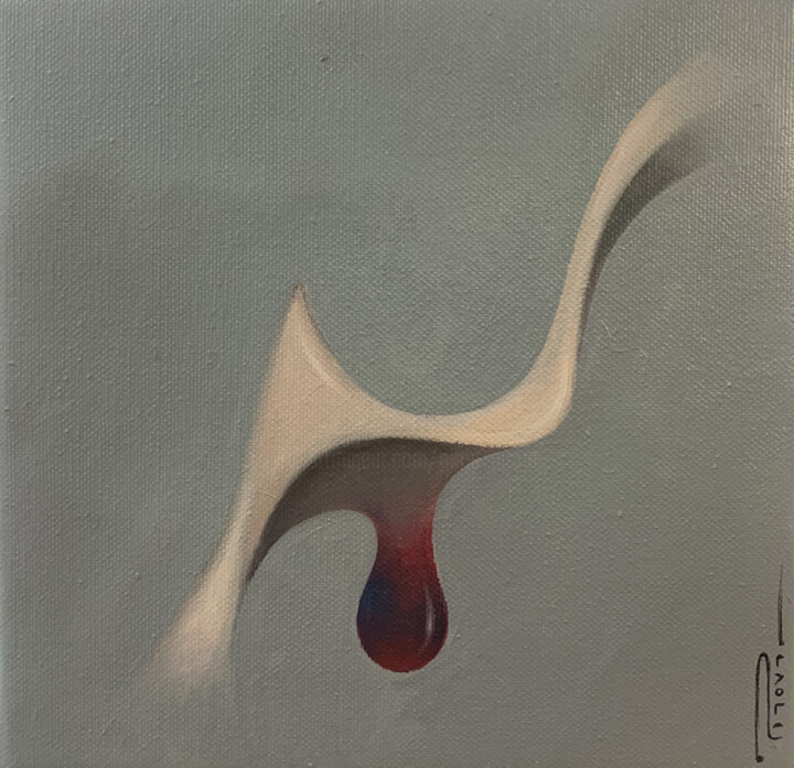 绘画,  7.9x7.9 in 