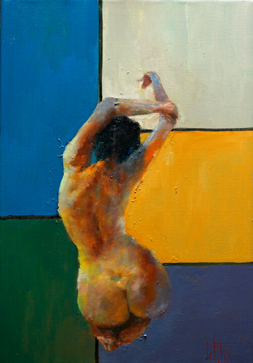 akt 046 绘画, 25.6x17.7 in