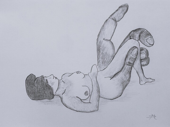 La capture de la République Рисунок, 9,5x12,6 in