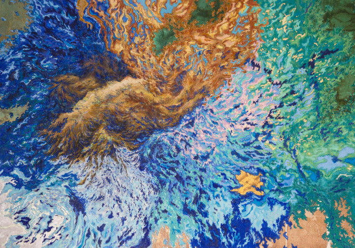 Panorama 005 绘画, 27.6x39.4 in