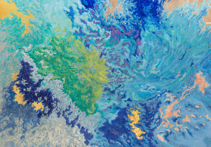 绘画,  27.6x39.4 in 