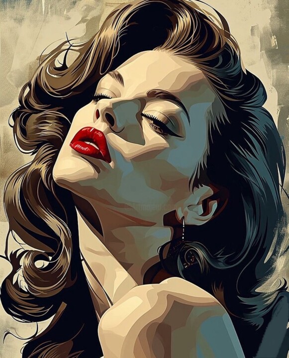 Beauty 绘画, 40x30 in