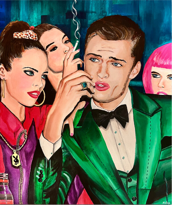The Playboy 绘画, 24x20 in