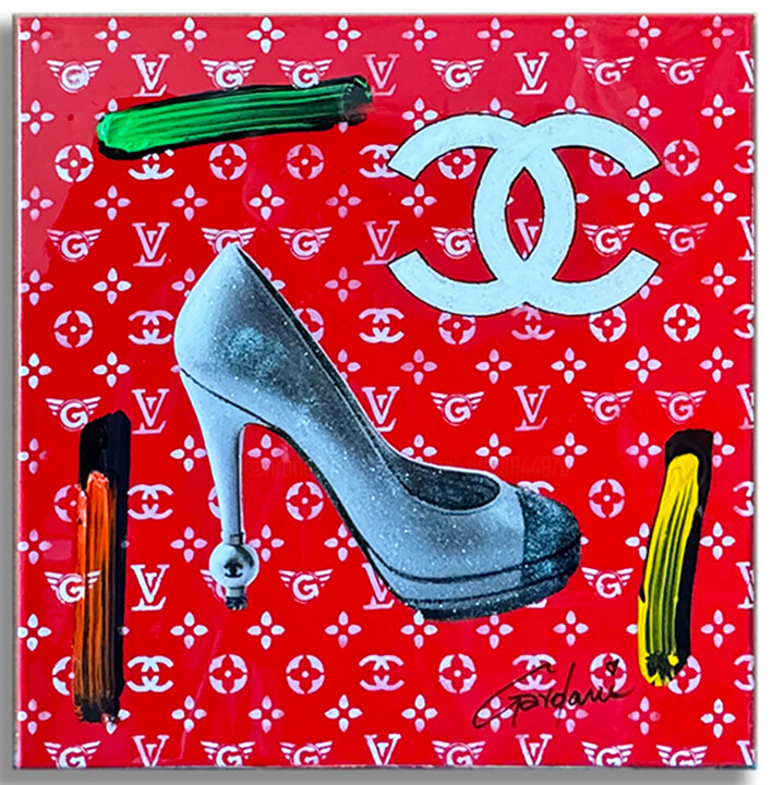 Chanel Allure Картина, 18x18 in