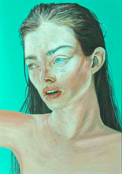 图画,  11.7x8.3 in 