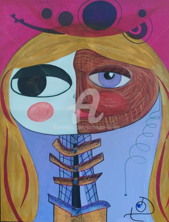 绘画,  35.4x27.6 in 