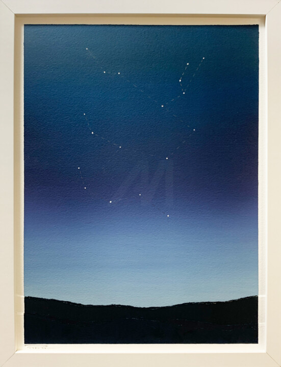 Malarstwo zatytułowany „Constellation B-I” autorstwa Peter Pitout, Oryginalna praca, Olej